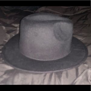 Gray Fedora Hat